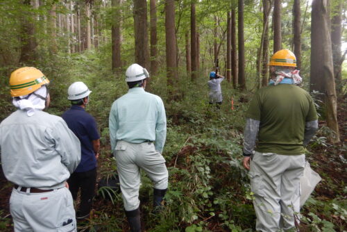スマート林業・森林調査講座【初級・地上レーザ】を実施しました！